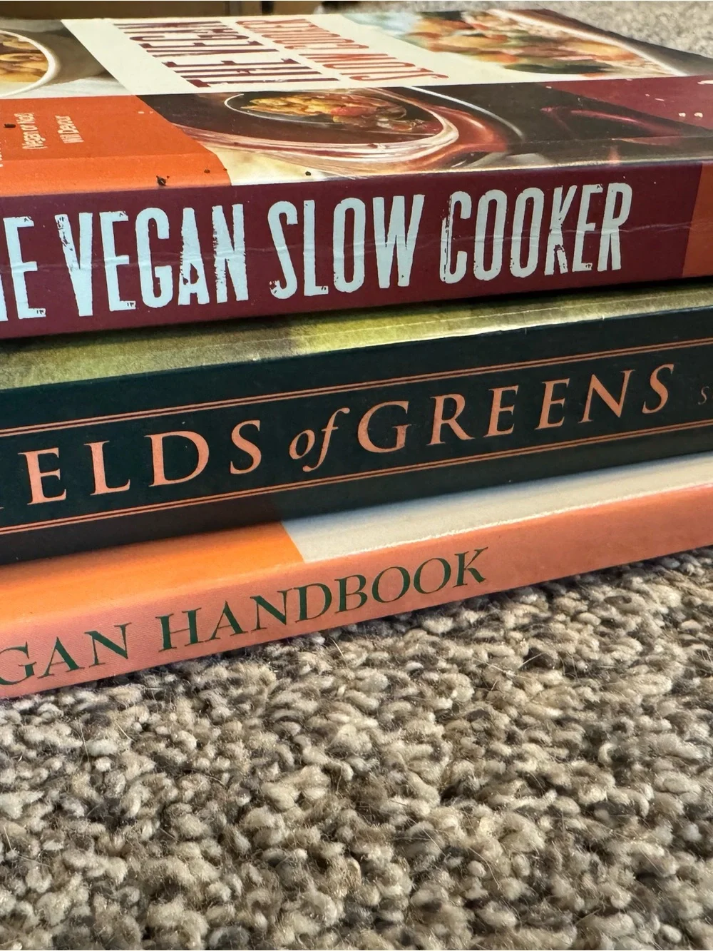 3 Vegan / Vegetarian Cookbooks